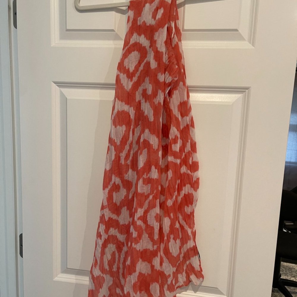 Scarf- pink and orange